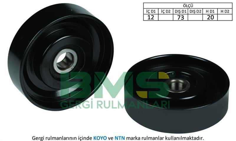 ALTERNATÖR GERGİ RULMANI ACCENT 1.3-1.5 95-99
