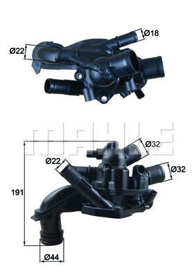 TERMOSTAT MINI N16 N18 R55 R56 R57 R58 R60 R61