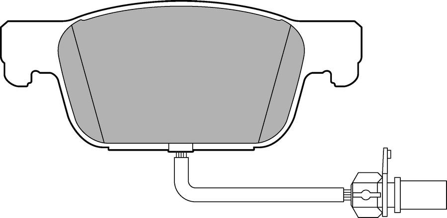 ÖN FREN BALATA AUDI A4-A5 2014 155.2x63.8x17 KULLAKLI