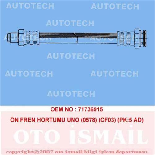ÖN FREN HORTUMU UNO 0578 CF03 PK:5 AD