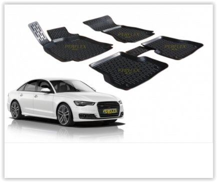PASPAS 3D X-MAT HAVUZLU AUDI A6 11 SİYAH