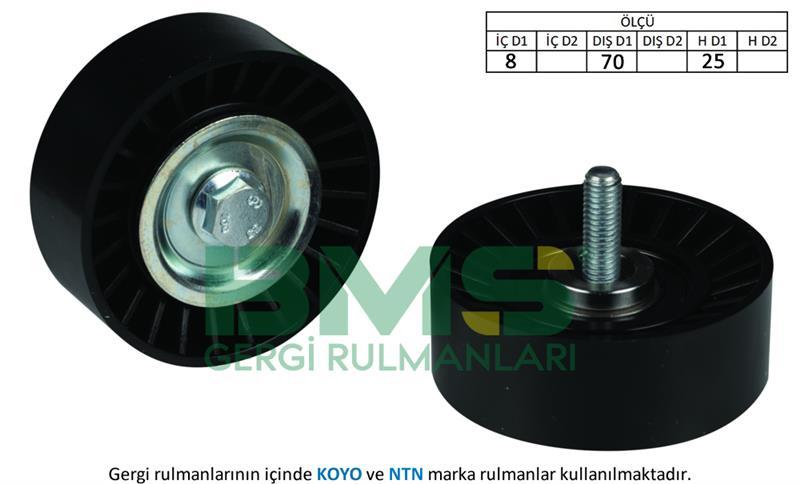 ALTERNATÖR GERGİ RULMANI DUCATO-JUMPER-BOXER 2.5-2.8HDI-2.8 JTD 02
