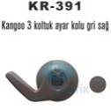 x KOLTUK AYAR KALDIRMA / YATIRMA KOLU SAĞ GRİ KANGOO 3