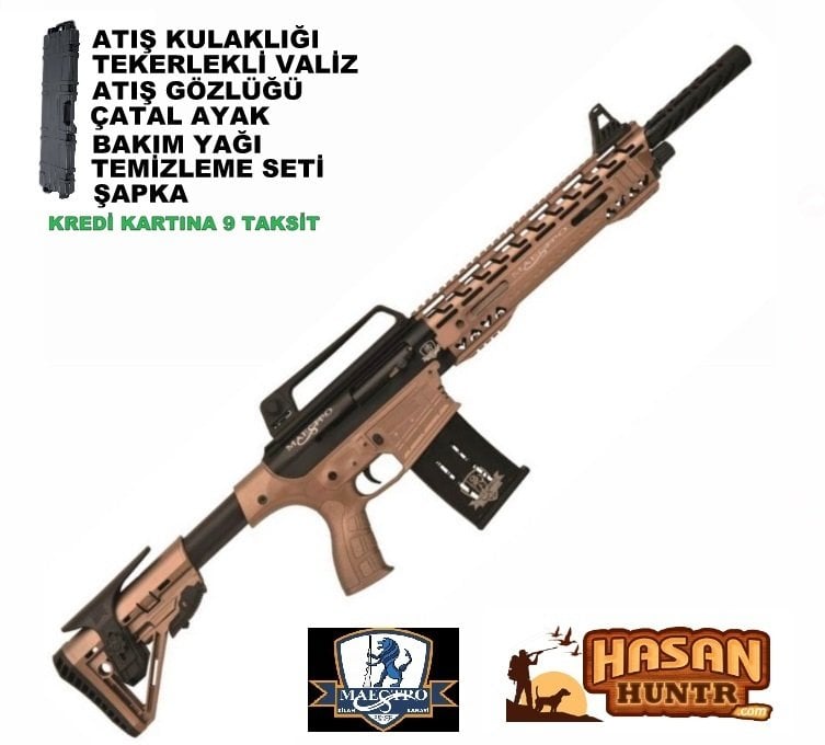 AR-5-09 Bronze MAESTRO ŞARJÖRLÜ AV TÜFEĞİ 12CAL