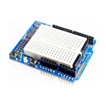 Mini Breadboardlu Arduino UNO R3 Proto Shield Kiti