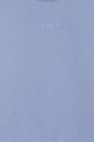 Mavi Organik Pamuklu Basıc Çocuk Sweat 7S10043-70852