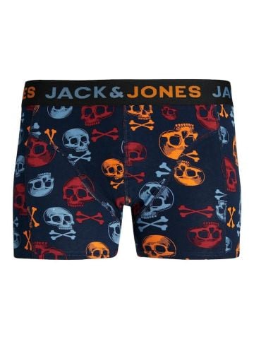 Jack Jones Bone Skull 3 Lü Paket Erkek Boxer 12246297
