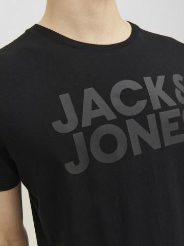 Jack Jones Logo Erkek Tişört 12151955