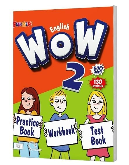 Wow English 2 Practice Book Workbook Test Book