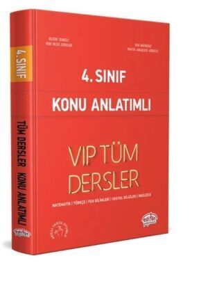 Editör 4.Sınıf VIP Tüm Dersler Konu Anlatımlı