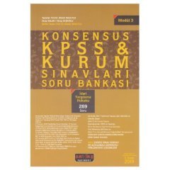 Konsensus KPSS İdari Yargılama Hukuku Modül 3 Soru Bankası Savaş Yayınları