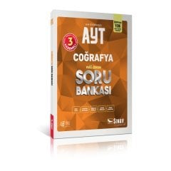 İNDİRİM AYT Coğrafya Full Çeken Soru Bankası Sınav Dergisi Yayınları