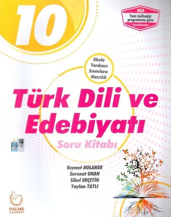 10.Sınıf Türk Dili ve Edebiyatı Soru Bankası Palme Yayınları