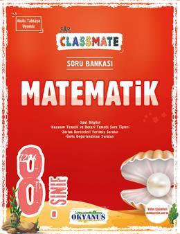Okyanus Yayınları 8.Sınıf Classmate Matematik Soru Bankası