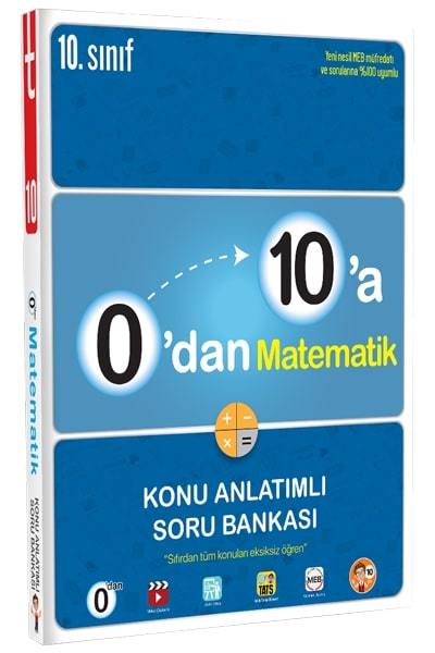 Tonguç 0 dan 10 a Matematik Konu Anlatımlı Soru Bankası