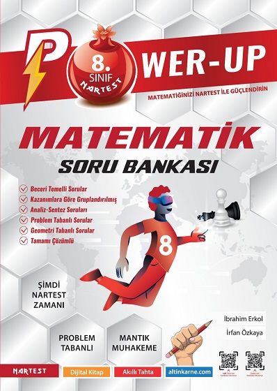 Nartest Power 8.Sınıf Matematik Soru Bankası