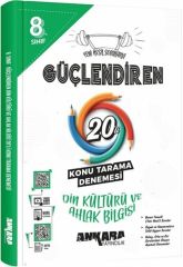 Ankara Yayınları Lgs Din Kültürü Güçlendiren 20 Konu Tarama Deneme Sınavı