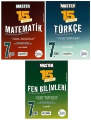 Okyanus Yayınları 7.Sınıf Master Matematik Fen Bilimleri Türkçe Deneme Seti