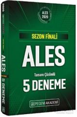 Pegem Ales Sezon Finali 5 Deneme Sınavı