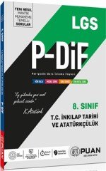 8.Sınıf LGS İnkılap Tarihi ve Atatürkçülük P-DİF Konu Anlatım Föyleri Puan Yayınları
