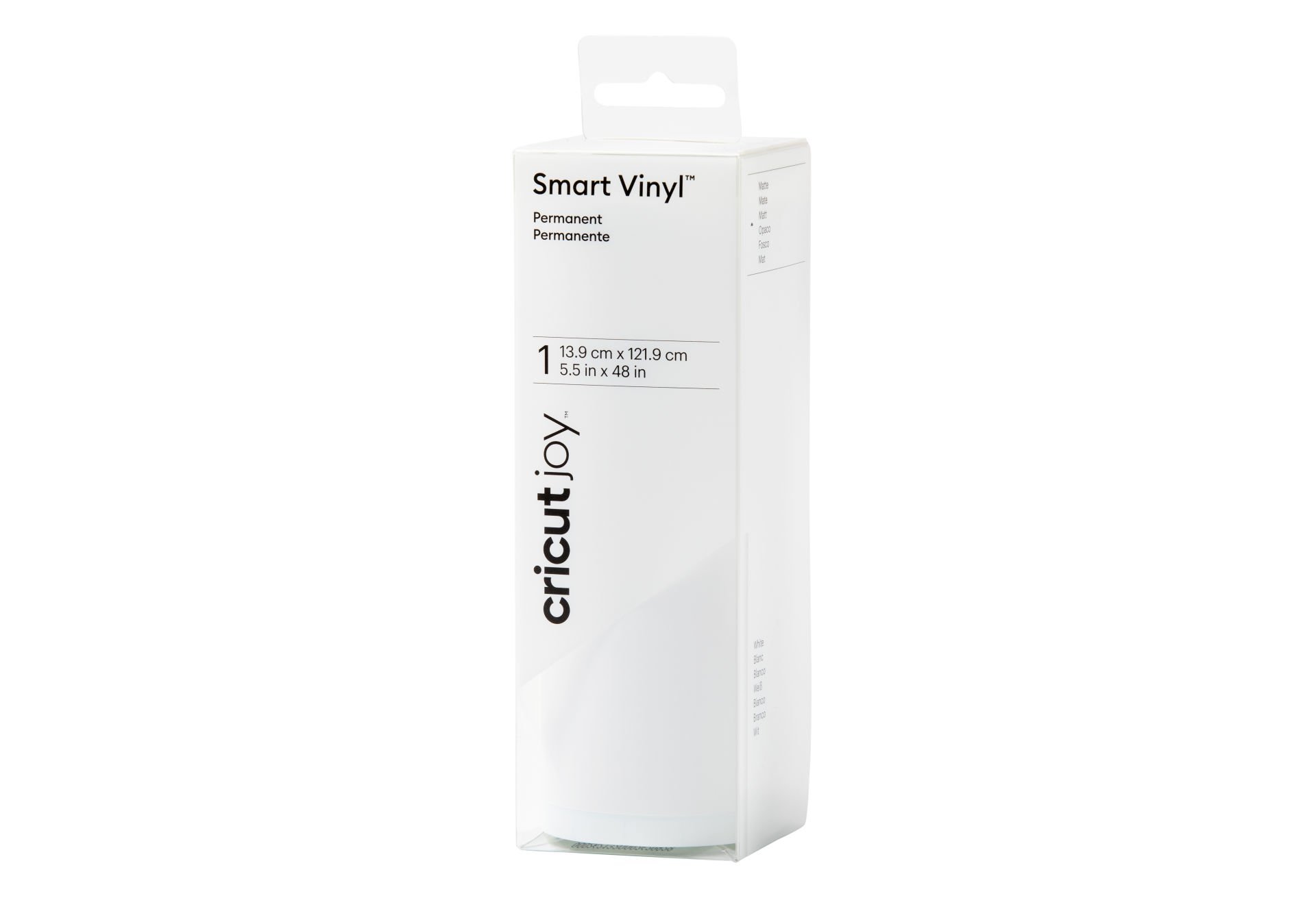 Cricut Joy Smart Vinil Kalıcı Mat 13.9X121.9CM Beyaz 2009832