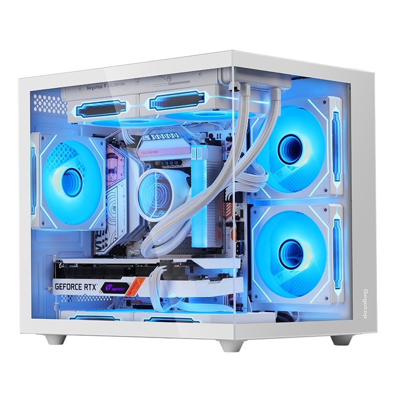 SEGOTEP Brave W1 Beyaz 650W Midi Tower Gaming Kasa