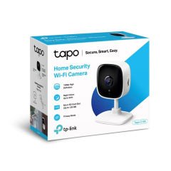 TP-Link Tapo C100 Full HD 1080p Gece Görüşlü Ev Güvenliği Wi-Fi Kamerası + 32GB SanDisk Ultra Bellek