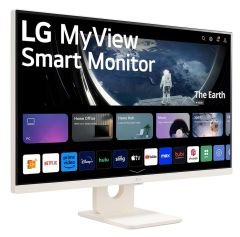 LG MyView 27SR50F-W 27 inç  FHD 60Hz WebOS IPS Smart Monitör