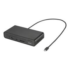 Asus DC300 Triple Display USB-C Dock 100W Güç Dağıtımı HDMI DP VGA RJ45 USB 3.2 Type-C Dock İstasyonu 90XB08CN-BDS010