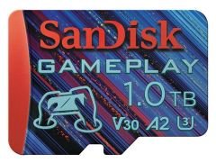 SanDisk GamePlay 1TB SDSQXAV-1T00-GN6XN 190/130MB/s 4K UHD microSDXC A2 V30 Gaming Hafıza Kartı