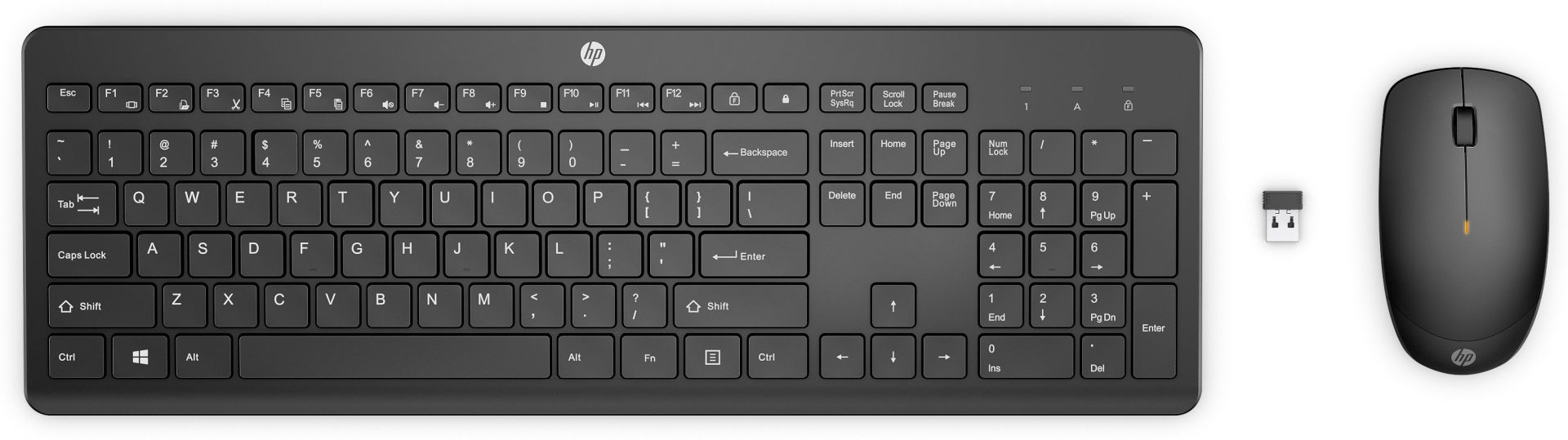 HP 235 Kablosuz Klavye Mouse Seti Türkçe Siyah 1Y4D0UT