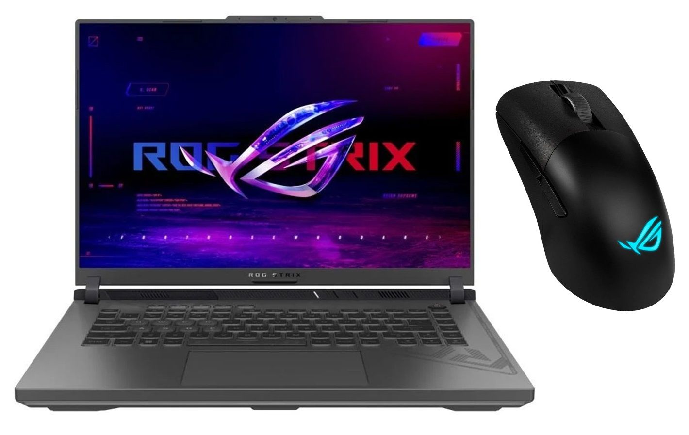 Asus ROG Strix G16 G614JU-N3194 i7-13650HX 16GB/512GB RTX4050 16'' + Asus ROG Keris Wireless AimPoint Gaming Mouse