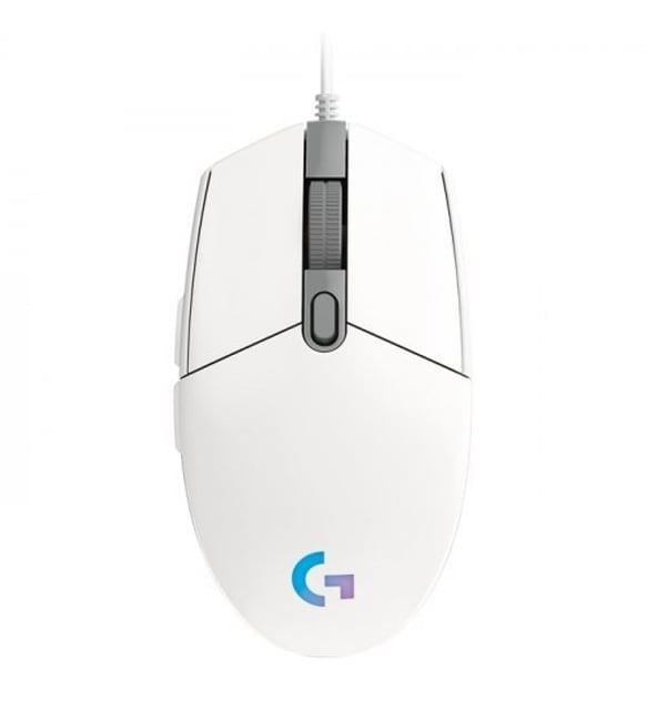 Logitech G102 Lightsync RGB Kablolu Oyuncu Mouse Beyaz 910-005824