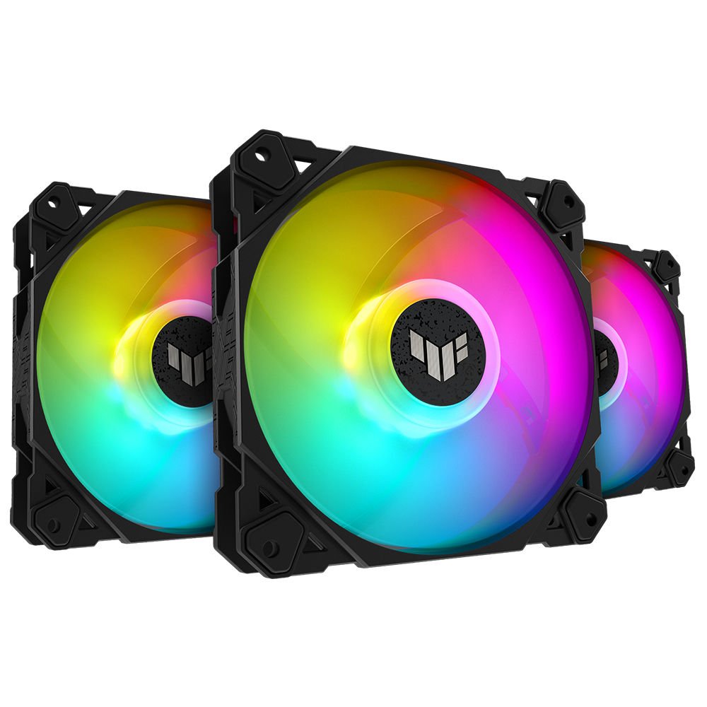 Asus TUF Gaming TF120 ARGB Fanı - ARGB Kontrollü Üçlü Kasa Fan Kiti 90DA0030-B09030