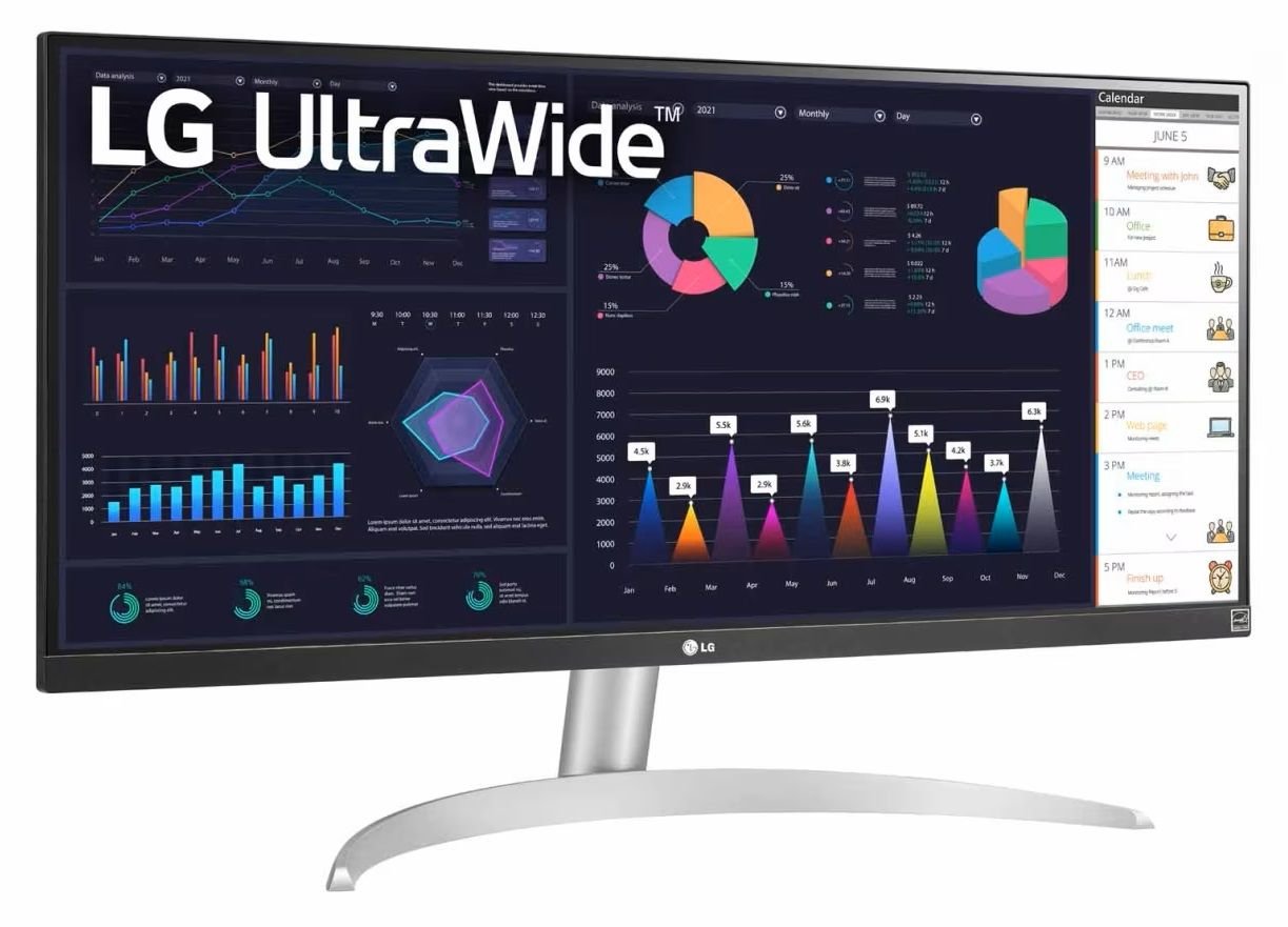 LG UltraWide 29WQ500-B 29 inç FHD 100Hz 5ms AMD FreeSync IPS Monitör