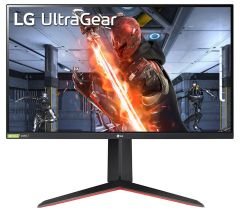 LG UltraGear 27GN65R-B 27 inç FHD 144Hz 1ms Pivot Asansör NVIDIA G-SYNC IPS Gaming Monitör