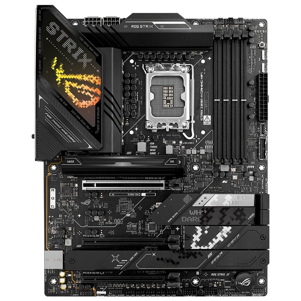Asus ROG Strix Z890-H Gaming Wi-Fi 9066mhz(OC) M.2 1851p ATX Anakart 90MB1K20-M0EAY0