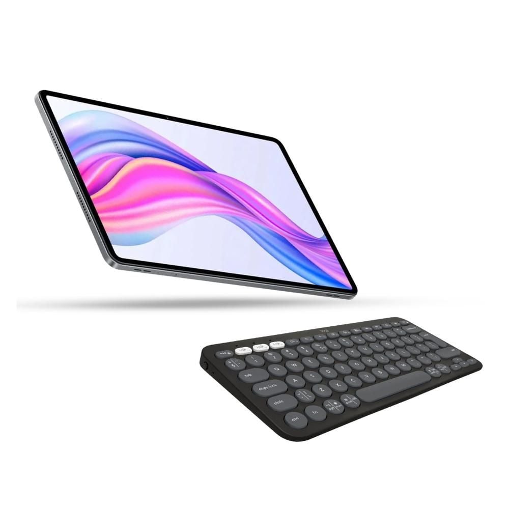 HONOR Pad X9 4GB 128GB Wi-Fi 11.5 IPS Tablet + Logitech Pebble Keys 2 K380s Bluetooth Klavye 920-011859