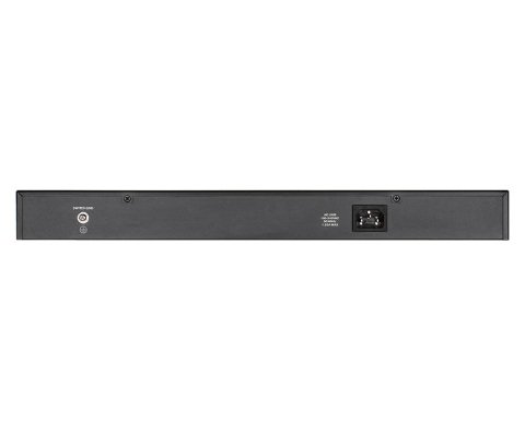 D-LINK L2 Unmanaged Switch with 16 10/100Base-TX ports and 1 100/1000Base-T, 1 100/1000Base-T/SFP combo-ports (16 PoE ports)