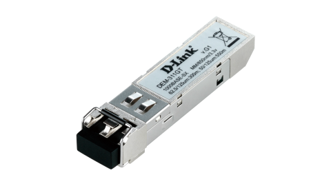 D-LINK DEM-311GT SFP Transceiver with 1 1000Base-SX port.