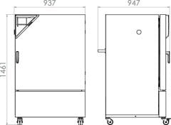 BINDER KBWF 240 Bitki Büyütme Kabini