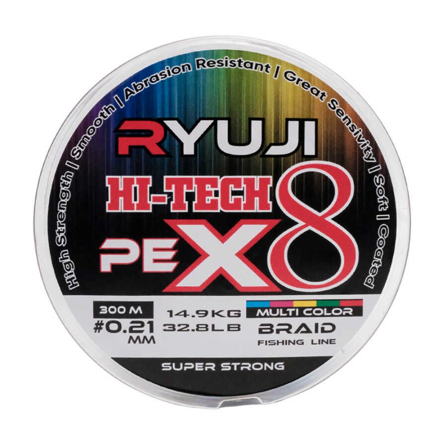 Ryuji Hi-Tech X8 300m Multi Color İp Misina