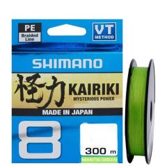 Yeni Shimano Kairiki 8 300mt Mantis Green