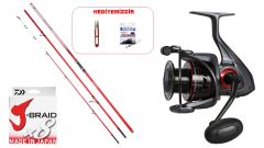 Daiwa Proteus 4.20m 100-225gr & Okuma Ceymar C-8000A Profesyonel Surf Seti