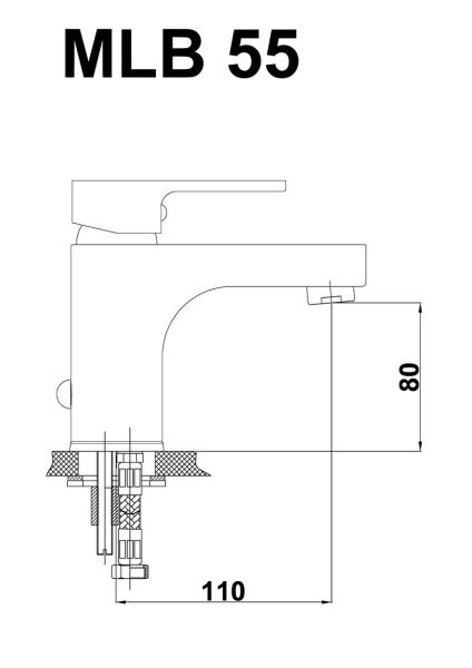 MLB55 SOLUS LAVABO BATARYASI (TSEN817)