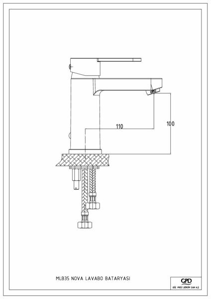 MLB35 NOVA LAVABO BATARYASI (TSEN817)