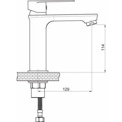 Gpd Altın Banyo Mutfak Lavabo Bataryası Provido MBB155-A*MLB156-A*MTE155-A