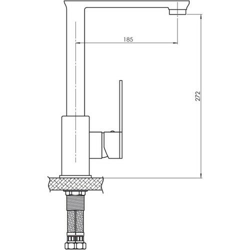 Gpd Altın Banyo Mutfak Lavabo Bataryası Provido MBB155-A*MLB156-A*MTE155-A