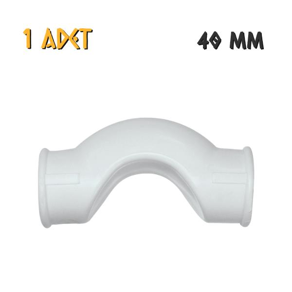 Plastherm PPRC Manşonlu Kısa Kavis 40 mm. - 1 Adet