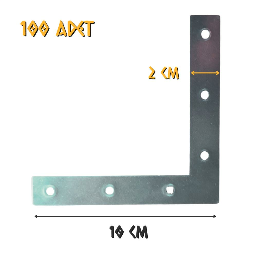 Ersa Düz Sac Gönye No: 10 - 10 cm. - 100 Adet